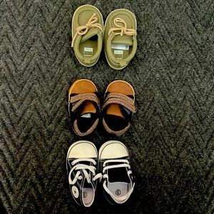 Baby boy shoes bundle - size 9-12 months